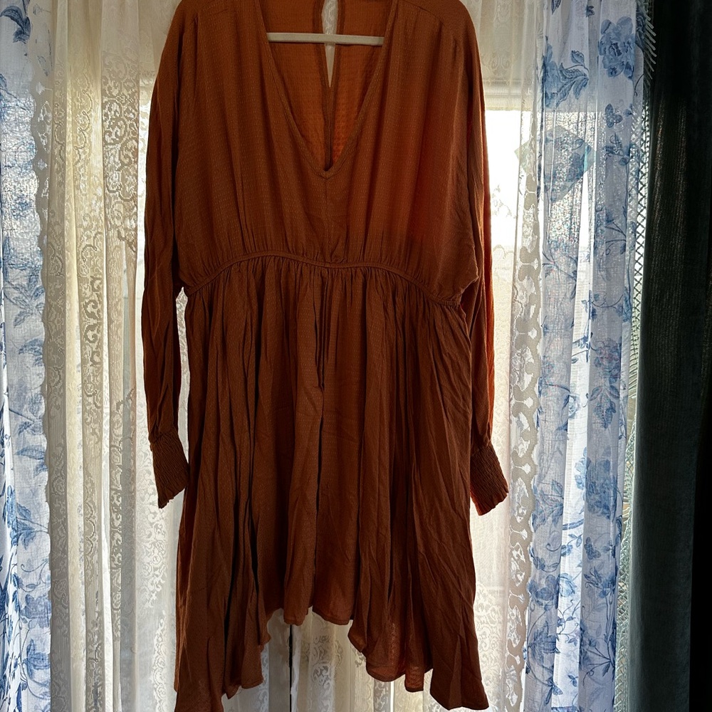 Chic Soul Dress in Rust. NWOT. 2XL
